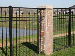 Precast Fence Column - AFTEC AFTEC manufactures multiple precast fence stone column forms for pre-casting stand alone columns of various sizes and heights.